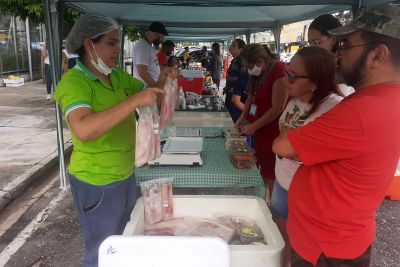 notícia: Semas garante comercialização de produtos agroecológicos em dois bairros de Belém