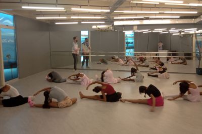 notícia: Em Marituba, UsiPaz Nova União proporciona experiências inéditas para a turma de balé
