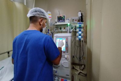 notícia: HGT oferece serviço de hemodiálise para pacientes internados e prepara ampliação da unidade hospitalar