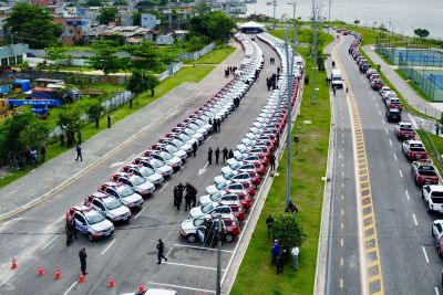 notícia: Polícia Militar ganha 134 novas viaturas para reforçar a segurança no Pará