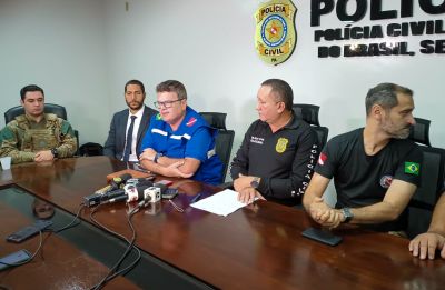 notícia: Polícia Científica analisa material apreendido no município de Garrafão do Norte