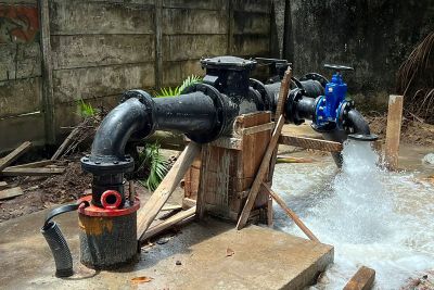 notícia: Cosanpa entrega poço e amplia sistema de abastecimento de água em Salinópolis