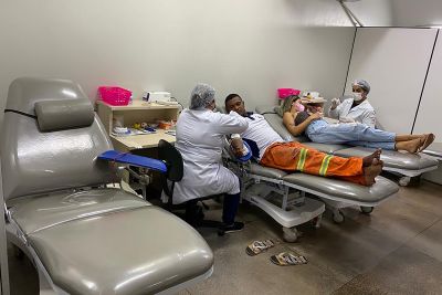 notícia: Hemopa abre unidade do Castanheira aos domingos para manter estoque de sangue