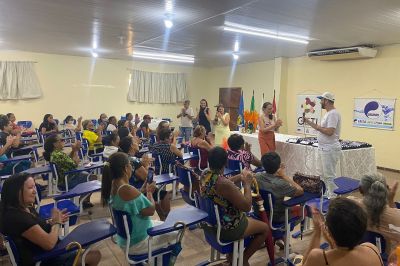 notícia: Cosanpa realiza curso de repositor de mercadorias em Santarém