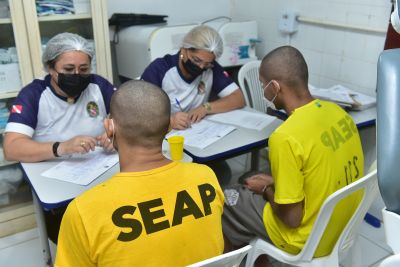 notícia: SEAP promove mutirão de atendimento psiquiátrico nos PEM 1 e 2, em Marituba