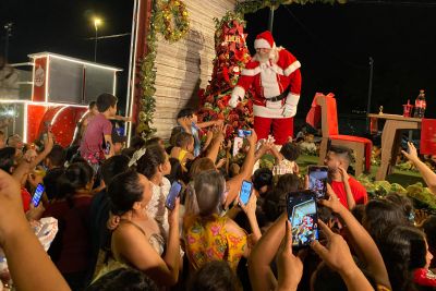 notícia: Usina da Paz proporciona 'Natal Musical' a moradores do Bengui