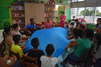 notícia: Projeto ressignifica tempo de internação de crianças no Hospital de Clínicas, em Belém