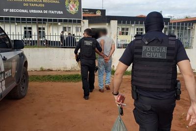 notícia: Polícia Civil prende oito pessoas acusadas de desvio de cargas no Pará e Mato Grosso