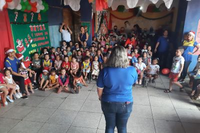 notícia: Cosanpa realiza ações sociais natalinas em quatro municípios do estado