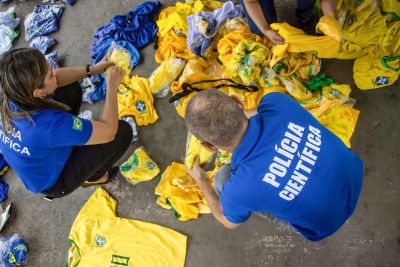 notícia: Perícia confirma falsificação de produtos esportivos comercializados em Belém