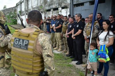 notícia: Força de Elite da Secretaria de Administração Penitenciária completa um ano