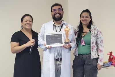 notícia: Hospital Abelardo Santos certifica colaboradores que se destacaram em 2022