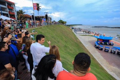notícia: Estado entrega orla da Beira-mar reconstruída, fortalecendo o turismo em Salinópolis