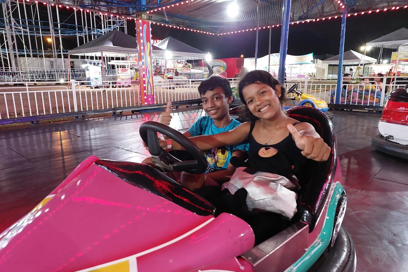 Pro Paz Integrado leva crianças atendidas para parque de diversão