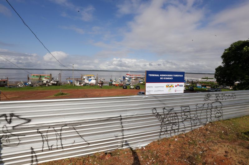 O espaço que abrigará o novo Terminal de Icoaraci será construído em uma área de 650 m²