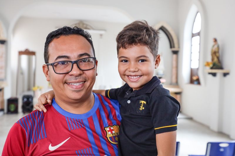 Fernando e Paulo Fernando Real: tranquilidade e confiança no bem-estar das crianças