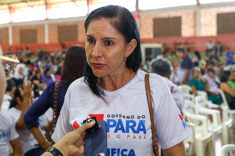 Ana Ferreira - coordenadora do programa em Tucumã