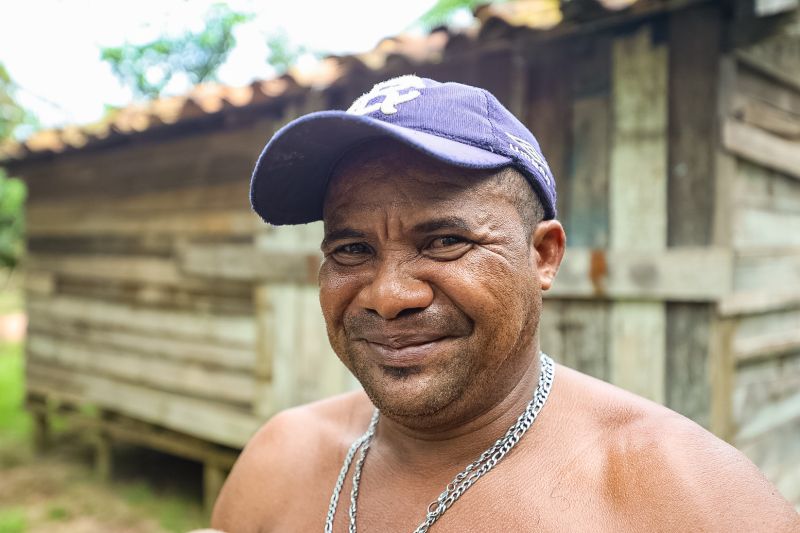 Manuel Machado, morador <div class='credito_fotos'>Foto: Bruno Cecim / Ag.Pará   |   <a href='/midias/2023/originais/16738_6338eeeb-febf-eba8-ec9c-fdd0bcae3090.jpg' download><i class='fa-solid fa-download'></i> Download</a></div>