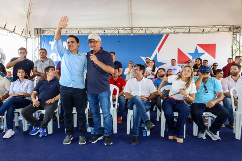 ENTREGA ASFALTO/ Ordem de Serviço que autorizará o início das obras de construção e pavimentação da PA-253/Sua Casa/Posto de saúde/Estádio de Futebol/FT Alex Ribeiro Ag Pará <div class='credito_fotos'>Foto: Alex Ribeiro / Ag. Pará   |   <a href='/midias/2023/originais/17895_1f13b10e-31ae-8fe2-d2c4-1cfd3cf73b1a.jpg' download><i class='fa-solid fa-download'></i> Download</a></div>