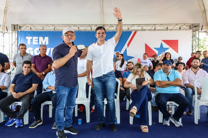 ENTREGA ASFALTO/ Ordem de Serviço que autorizará o início das obras de construção e pavimentação da PA-253/Sua Casa/Posto de saúde/Estádio de Futebol/FT Alex Ribeiro Ag Pará <div class='credito_fotos'>Foto: Alex Ribeiro / Ag. Pará   |   <a href='/midias/2023/originais/17895_89d2a2b2-2004-cda5-e3fc-97819d359ed2.jpg' download><i class='fa-solid fa-download'></i> Download</a></div>