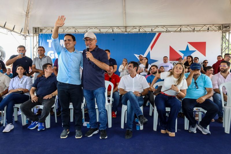 ENTREGA ASFALTO/ Ordem de Serviço que autorizará o início das obras de construção e pavimentação da PA-253/Sua Casa/Posto de saúde/Estádio de Futebol/FT Alex Ribeiro Ag Pará <div class='credito_fotos'>Foto: Alex Ribeiro / Ag. Pará   |   <a href='/midias/2023/originais/17895_c30825d3-ddf2-ad67-2fbb-e24025adbe2f.jpg' download><i class='fa-solid fa-download'></i> Download</a></div>