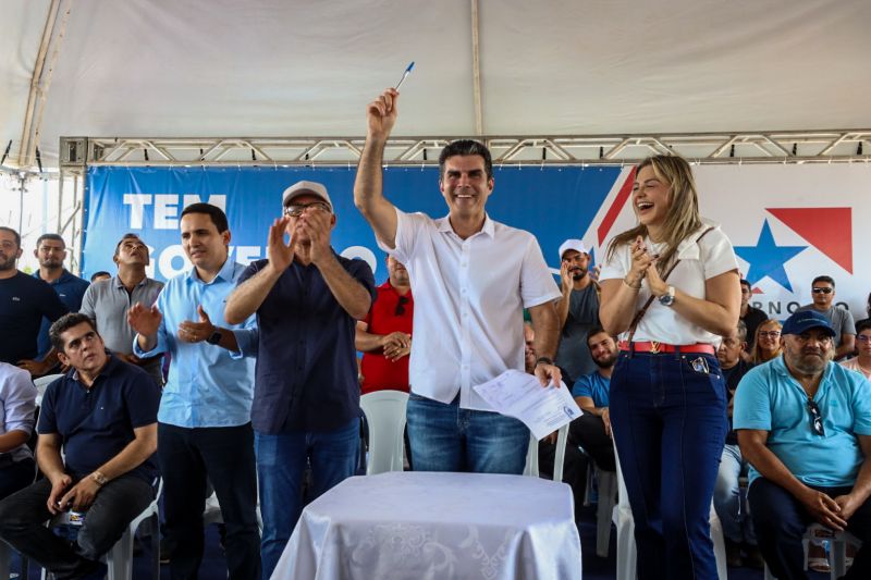 ENTREGA ASFALTO/ Ordem de Serviço que autorizará o início das obras de construção e pavimentação da PA-253/Sua Casa/Posto de saúde/Estádio de Futebol/FT Alex Ribeiro Ag Pará <div class='credito_fotos'>Foto: Alex Ribeiro / Ag. Pará   |   <a href='/midias/2023/originais/17895_ca3dd6c4-fa59-e846-dc09-112fcd0a598f.jpg' download><i class='fa-solid fa-download'></i> Download</a></div>