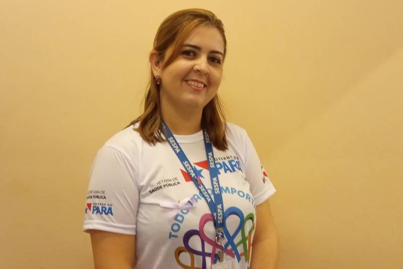 Monique Farias, Técnica da Coordenação de Oncologia da SESPA