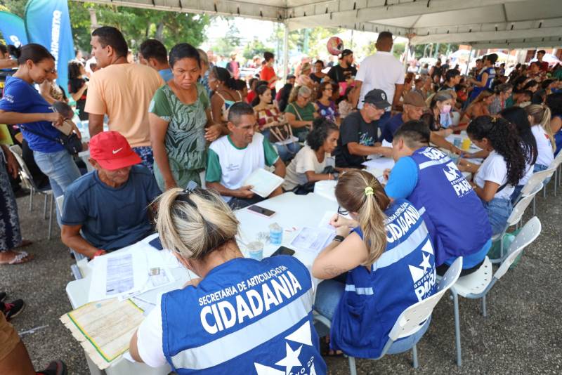 Público prestigiou as ações corodenadas pelo governo estadual, por meio da Secretaria Estratégica de Articulação da Cidadania