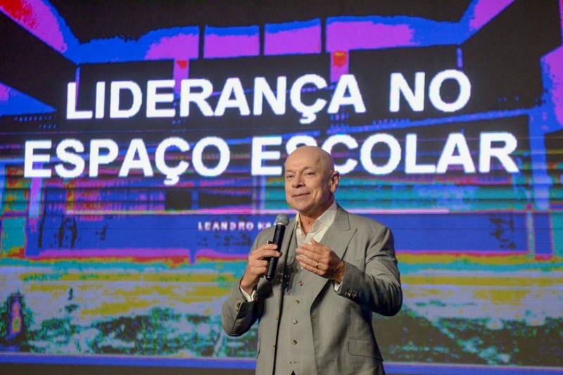 Historiador e escritor, Leandro Karnal ministrou palestra no evento