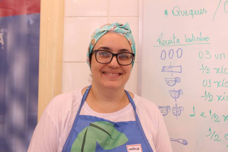 1- Marcia Soutello, instrutora de gastronomia