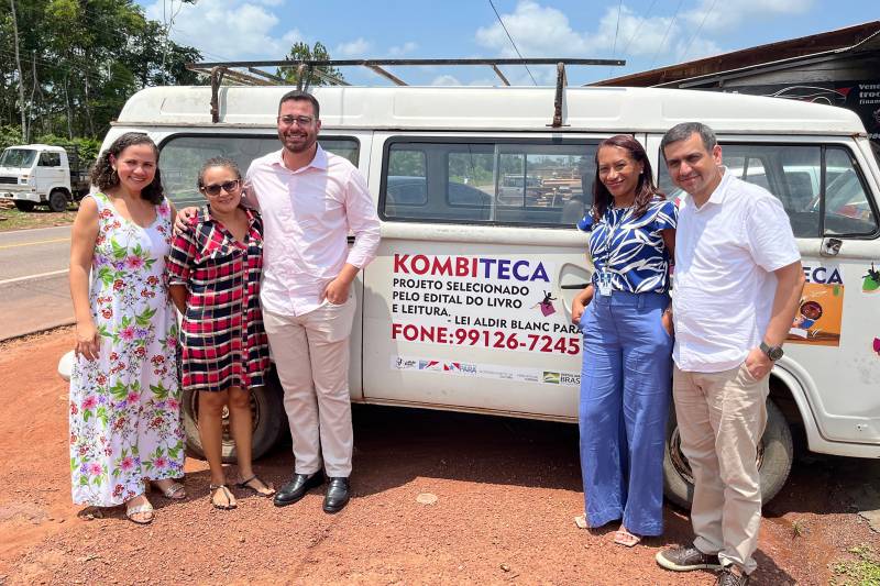 Projeto 'Kombiteca' em Santa Bárbara foi um dos 21 projetos contempldos com a ação da Fundação Cultural do Pará