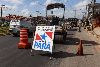 notícia: Setran executa serviços de manutenção em avenidas e rodovias na Região Metropolitana