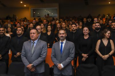 galeria: Aula Inaugural do Curso de Formação de Policiais Civis