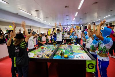 notícia: Escolas estaduais do Pará participam do Torneio Sesi de Robótica First Lego League