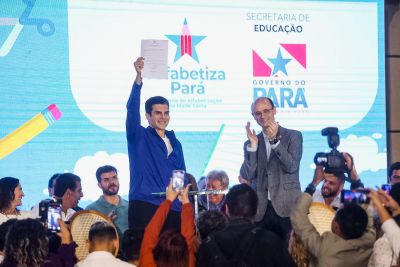 notícia: Governo do Estado sanciona programa Alfabetiza Pará nesta terça-feira