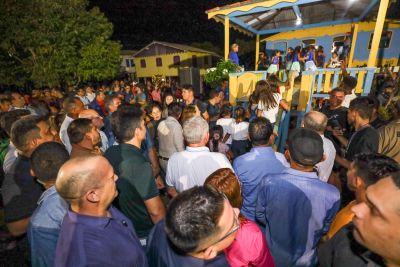 galeria: Governador Helder Barbalho Entrega rede de energia na comunidade Costa tapará no município de Santarém