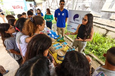 notícia: Cosanpa realiza ação educativa no Dia Mundial da Água em Belém e municípios 
