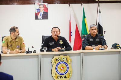 notícia: Operação das forças de segurança do Pará e Rio de Janeiro combate organização criminosa