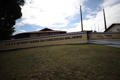 galeria: Estado entrega reconstruída a Escola Estadual Maria da Conceição Malheiro, em Irituia do Pará