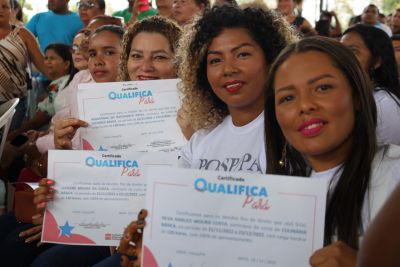 notícia: Governo certifica 60 alunos do Programa Qualifica Pará em Irituia 