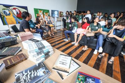 notícia: Fundação Cultural leva Expedição Literária para Santa Izabel do Pará