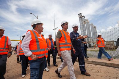 notícia: Helder Barbalho marca 100 dias de nova gestão com obras de infraestrutura em várias regiões do Pará