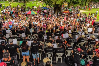notícia: FCP leva Projeto "Choro do Pará" com 70 músicos à Praça da República