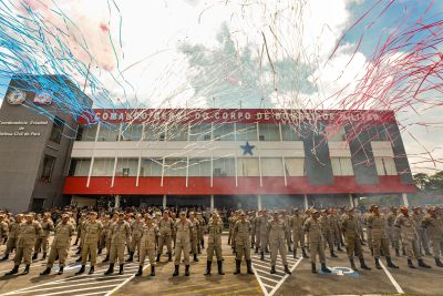 notícia: Governo do Estado promove 496 militares do Corpo de Bombeiros do Pará