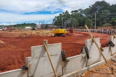 notícia: NGTM avança com as obras do novo viaduto na rodovia BR-316, em Ananindeua