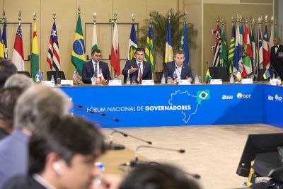 notícia: Helder Barbalho defende coesão dos estados da Amazônia Legal na reforma tributária