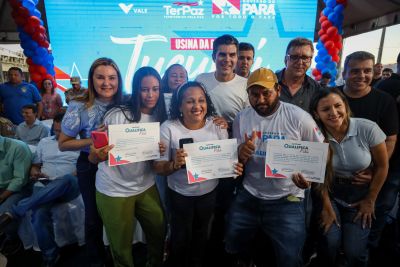 notícia: Oitenta concluintes de cursos do 'Qualifica Pará' recebem certificados em Tucuruí 