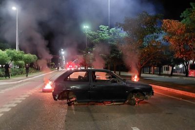 galeria: Policia Militar faz simulação de atuação em casos de novo cangaço em Marabá