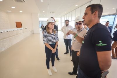 galeria: Vice Governadora visita Centro de Convenções Sebastião Tapajós em Santarém