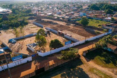 notícia: Obras da Usina da Paz avançam em Marabá, no sudeste paraense